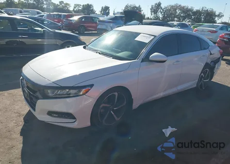 2018 Honda Accord Sport z USA, uszkodzony, nr VIN 1HGCV1F37JA188440